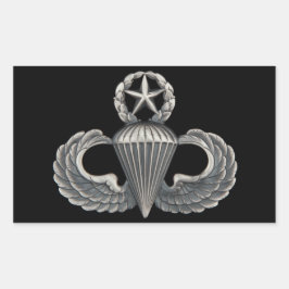 Master Airborne Rechthoekige Sticker