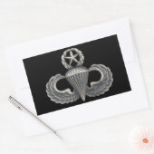 Master Airborne Rechthoekige Sticker (Envelop)