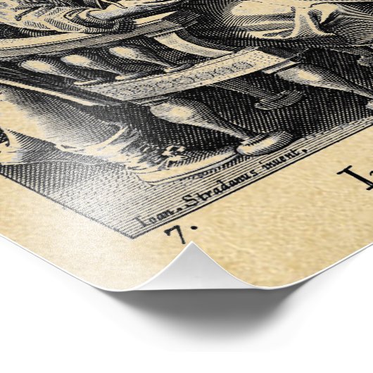 Master Alchemist Medieval Lab Tools Foto Afdruk (Hoek)