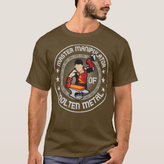 Master-anipulator van de meester van de metaal van t-shirt