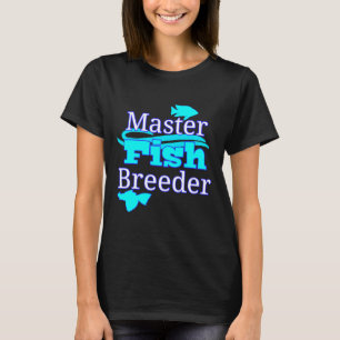 Master Aquarium Vis Fokker Vistank Pleco Cichl T-shirt