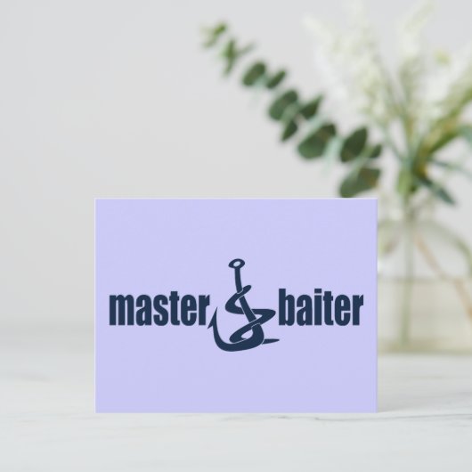 Master Baiter Briefkaart (Staand voorkant)
