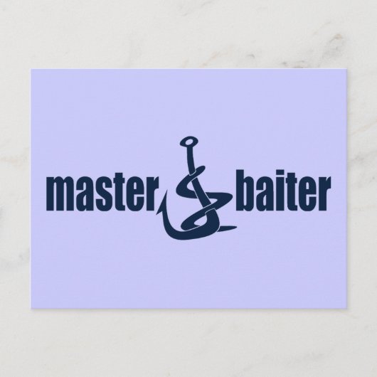 Master Baiter Briefkaart (Voorkant)