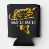 Master Baiter - Funny Fishing T-ShirtLightweight,  Blikjeskoeler (Achterkant)