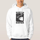 MASTER BAITER, Funny Fishing T-shirts HOODIES (Voorkant)