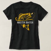 Master Baiter - Funny Vist T-shirt (Design voorkant)
