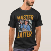 Master Baiter: Grappig Gevist Expert T-shirt (Voorkant)