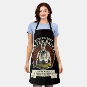 Master Baiter Grappig vissen Schort (Gedragen)