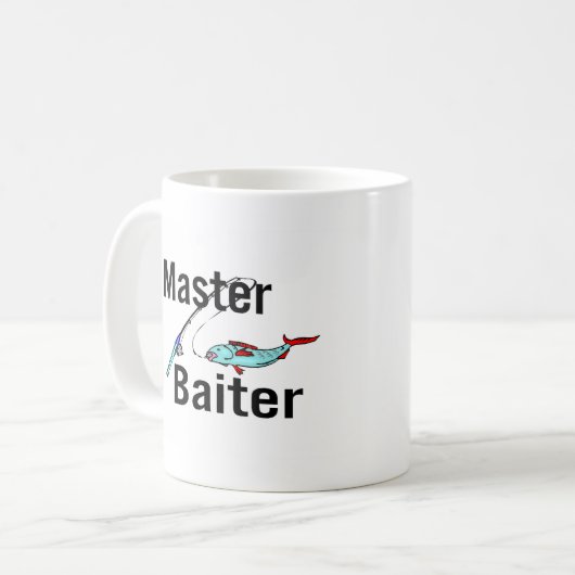 Master Baiter Koffiemok (Voorkant links)