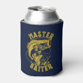 Master Baiter – Perfect Gift for Fishing Lovers  Blikjeskoeler (Blikje Voorkant)