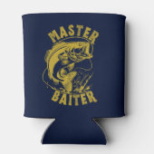 Master Baiter – Perfect Gift for Fishing Lovers  Blikjeskoeler (Achterkant)