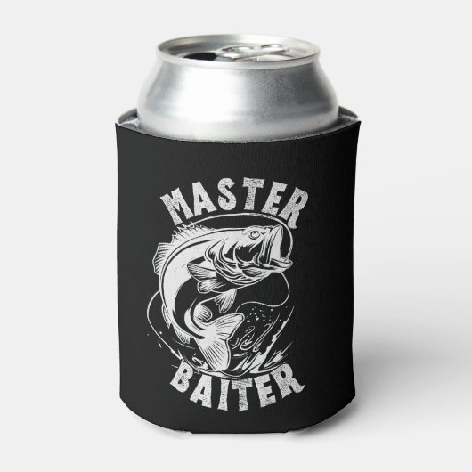 Master Baiter – Perfect Gift for Fishing Lovers  Blikjeskoeler (Blikje Voorkant)