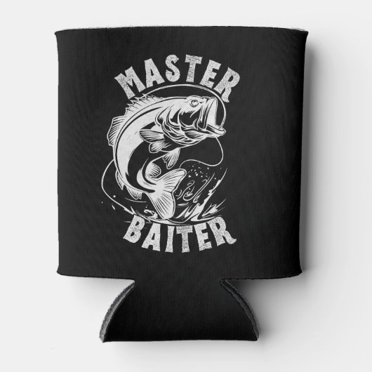 Master Baiter – Perfect Gift for Fishing Lovers  Blikjeskoeler (Voorkant)