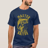 Master Baiter – Perfect Gift for Fishing Lovers T-shirt (Voorkant)
