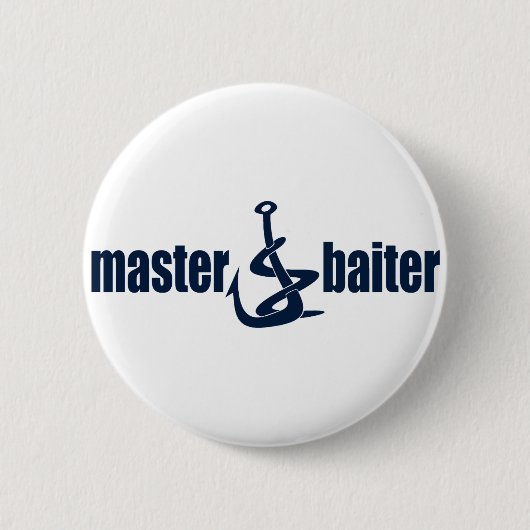 Master Baiter Ronde Button 5,7 Cm (Voorkant)