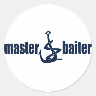 Master Baiter Ronde Sticker