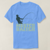 Master Baiter s for Men Vist Funny T-shirt (Design voorkant)