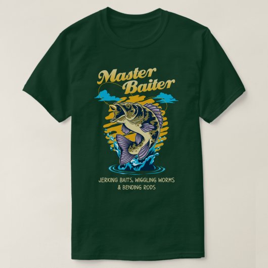 Master Baiter T-shirt (Design voorkant)