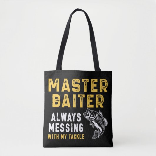 Master Baiter Tote Bag (Voorkant)