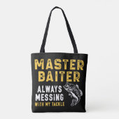 Master Baiter Tote Bag (Achterkant)