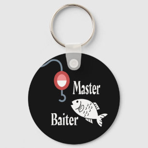 Master Baiter Vissen Funny Sleutelhanger