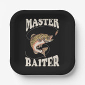 Master Baiter Vist Papieren Bordje (Voorkant)