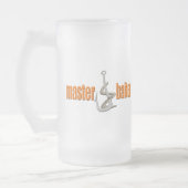 Master Baiter Vist T-shirts Gifts Matglas Bierpul (Links)