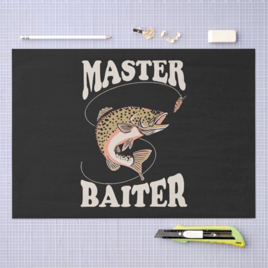 Master Baiter Vist Tissuepapier (Craft)
