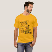 MASTER BAITERS VANGT MEER VIS T-shirt (Voorkant volledig)