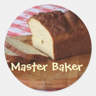 Master Baker Ronde Sticker