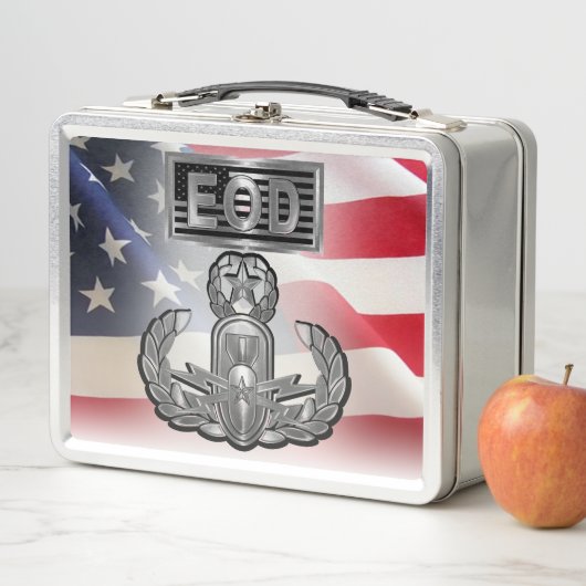 "Master Blaster" EOD met Amerikaanse vlag (In situ)