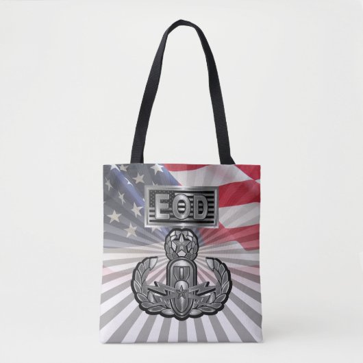 "Master Blaster EOD" Tote Bag (Voorkant)