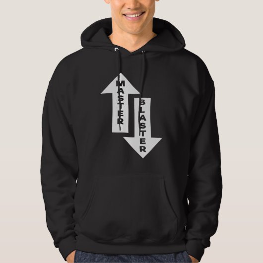 Master Blaster Pijlen Omhoog en Omlaag Hoodie (Voorkant)