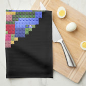 Master Bouwer Blok Baksteen Hart Valentin Theedoek (Quarter Fold)