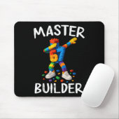Master Bouwer Dabbing 67 Meme Bouwstenen Bri Muismat (Met muis)