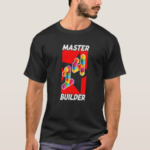 Master Builder 14 jaar oud en veertiende verjaarda T-shirt