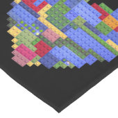 Master Builder Block Brick Building Heart Valentin Korte Tafelloper (Hoek)