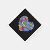 Master Builder Block Brick Building Heart Valentin Servet (Hoek)