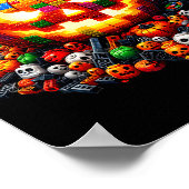 Master Builder Blocks Bricks Building Pumpkin Hall Poster (Hoek)