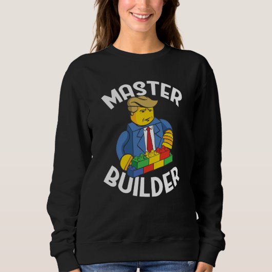 Master Builder Bouwstenen Mannen Vrouwen Jeugd 20 Trui (Voorkant)