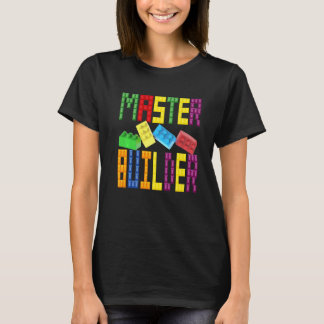 Master Builder-bouwstenen T-shirt
