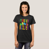 Master Builder-bouwstenen T-shirt (Voorkant volledig)