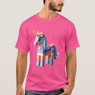 Master Builder Bricks Blokken Speelgoed Eenhoorn T-shirt