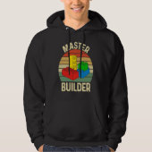 Master Builder  Building Blocks Toys Hoodie (Voorkant)