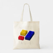 Master Builder Cute Block Building Kinder Speys Br Tote Bag (Achterkant)