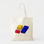 Master Builder Cute Block Building Kinder Speys Br Tote Bag (Voorkant)