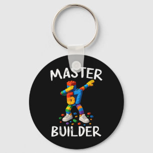 Master Builder Dabbing 67 Meme Bouwstenen Bri Sleutelhanger