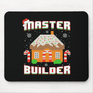 Master Builder Gingerbread House Kerstblok B Muismat