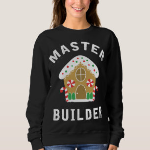 Master Builder Gingerbrood House Funny Kerstmis B Trui