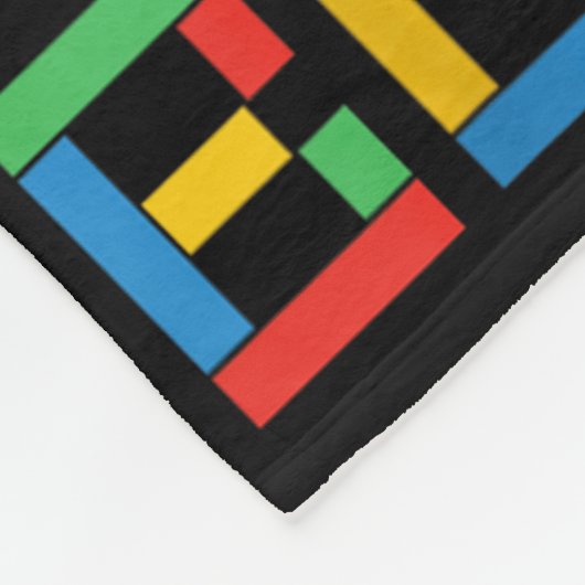 Master Builder Tee Dabbing Blocks Bricks Building  Fleece Deken (Hoek)